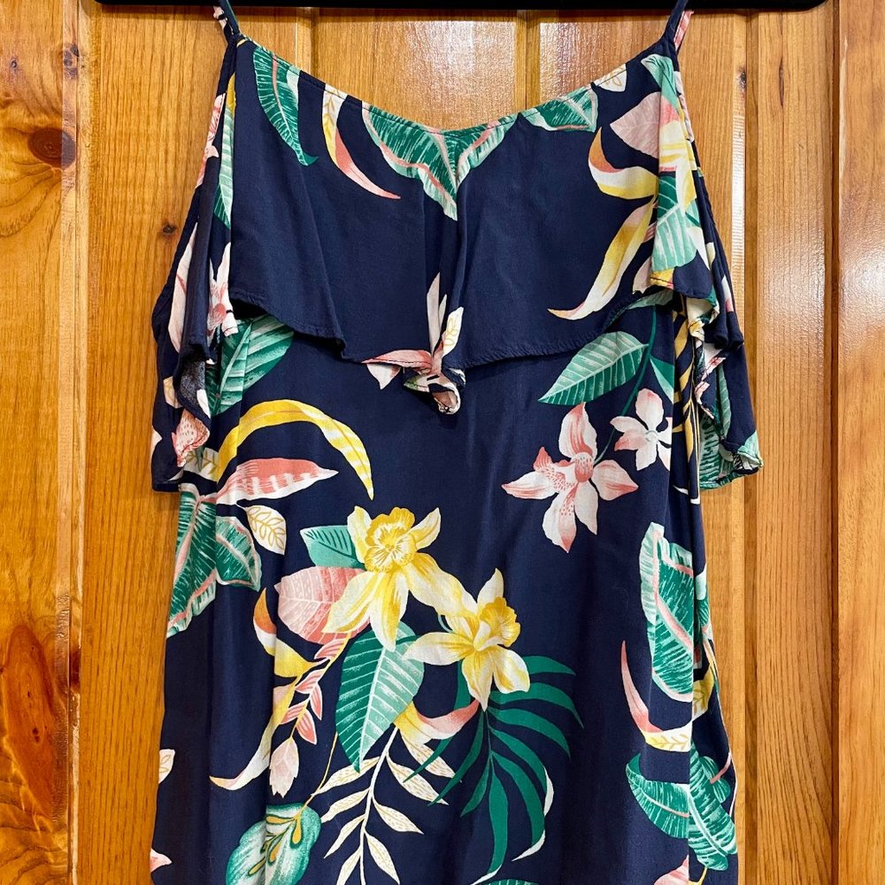 Flowy Floral Tank (S)